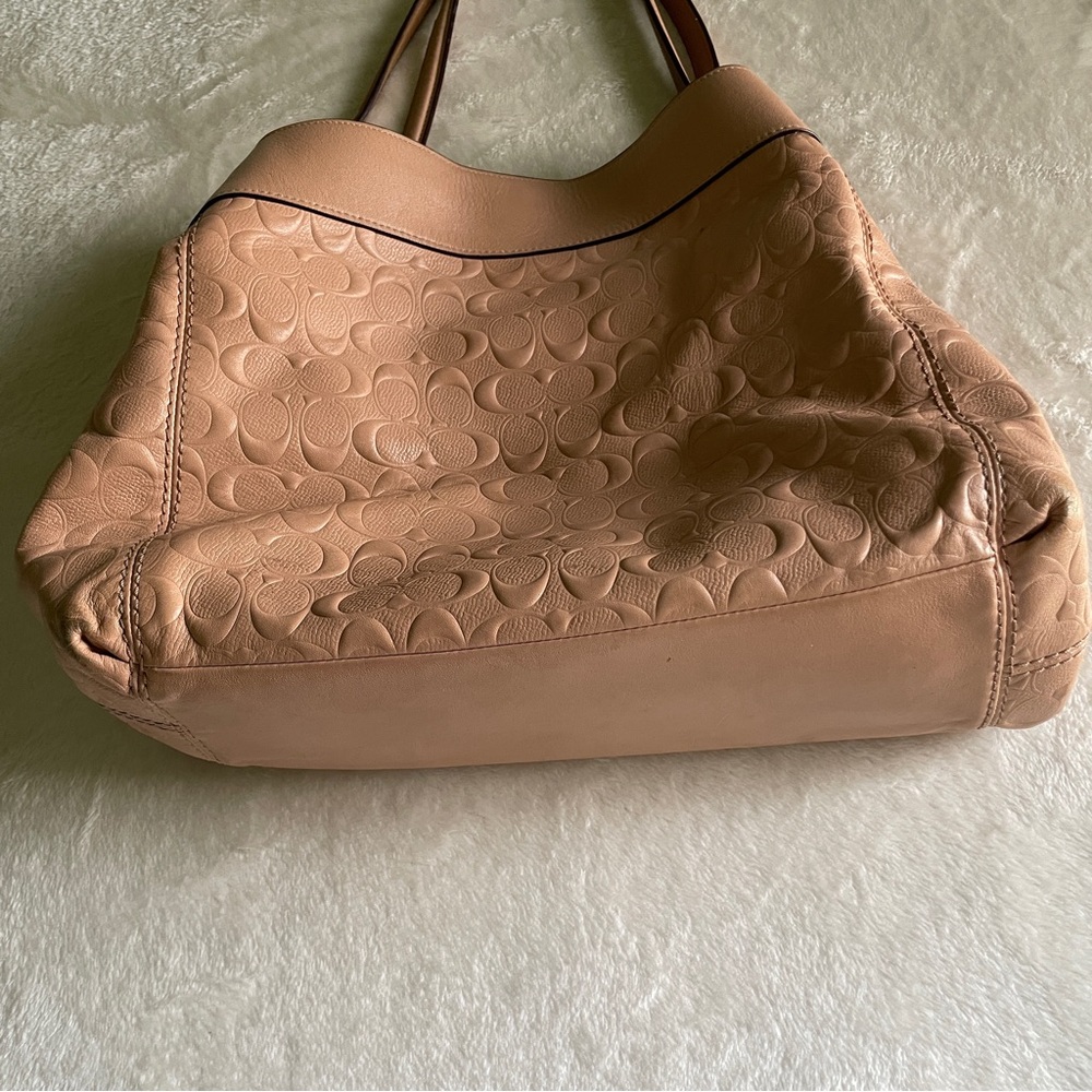 COACH Lexy Shoulder Bag in Nude Pink - Picture 12 of 12